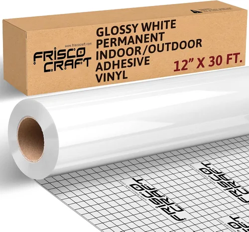 Vista 13 de Frisco Craft s Vinilo permanente azul brillante - 12" x 6 pies