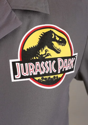 Vista 6 de Disfraz de empleado de Jurassic Park para adultos