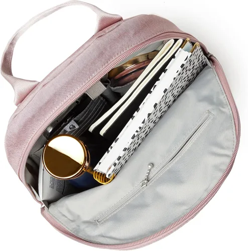 Vista 5 de Baggallini Mochila convertible de Nápoles, Blush Shimmer, talla única