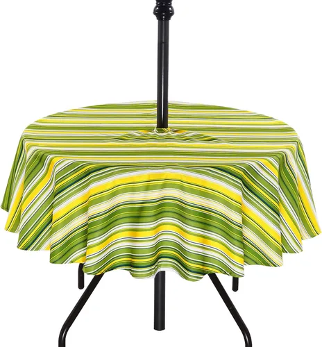Vista 19 de Poise3EHome - Mantel impermeable antiderrames para exteriores e interiores, para camping, picnic, té de la tarde, asados, flores