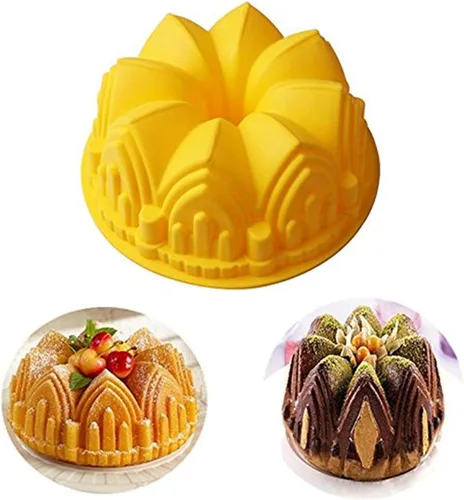 Vista 14 de FantasyDay Molde de silicona para pastel de cumpleaños de cola de pavo real de 9.5 pulgadas, moldes para hornear pasteles de fiesta para tu postre #1