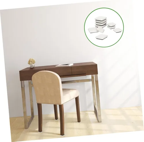 Vista 7 de OSALADI 20 piezas autoadhesivas deslizantes para muebles, resistentes a los arañazos, tapas de patas de mesa para sillas y protectores de suelo que