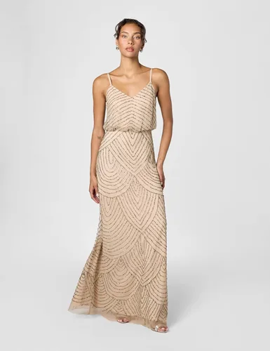 Vista 6 de Adrianna Papell Vestido largo tipo blusón para mujer