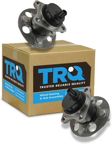 Vista 111 de TRQ Juego de 2 rodamientos de rueda delantera y conjunto de cubo compatible con Tesla 3 2020 Y 2018-2019 para Tesla 3 2020 Tesla Y AWD 2018-2019