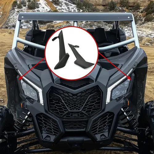 Vista 2 de SAUTVS Tapacubos para faros delanteros Can-Am Maverick X3 / MAX 2017-2026
