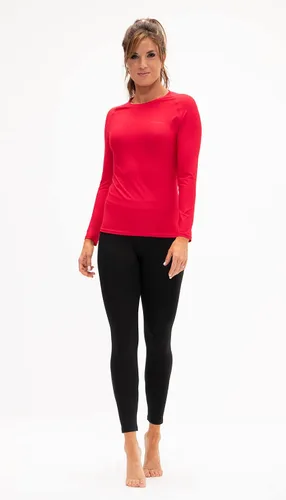 Vista 5 de DEVOPS Paquete de 3 camisetas de compresión para mujer, ajuste seco, manga larga, para correr, atléticas, camisetas de entrenamiento