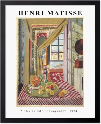 Vista 81 de Poster Master Póster Vintage de Henri Matisse – Impresión Retro de Fauvismo – Regalo para Artista, Inauguración de Casa – La Ventana, Maceta