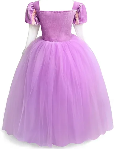 Vista 2 de Axaxa Princess Costume for Girls Princess Dress Halloween Fancy Party Dress Princess Dress Up Clothes for Little Girls