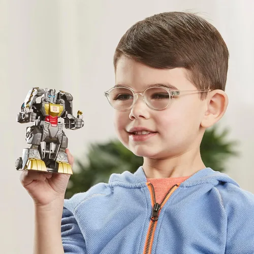 Vista 7 de Transformers Classic Heroes Team Grimlock - Juguete de conversión de 4.5 pulgadas, figura de acción para niños a partir de 3 años