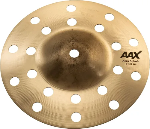 Vista 2 de SABIAN Platillo AAX Aero Splash de 8 pulgadas, acabado brillante