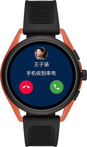 Vista 9 de Emporio Armani - Smartwatch 3 con tecnología Wear OS de Google con altavoz, frecuencia cardíaca, GPS, NFC y notificaciones de celular inteligente