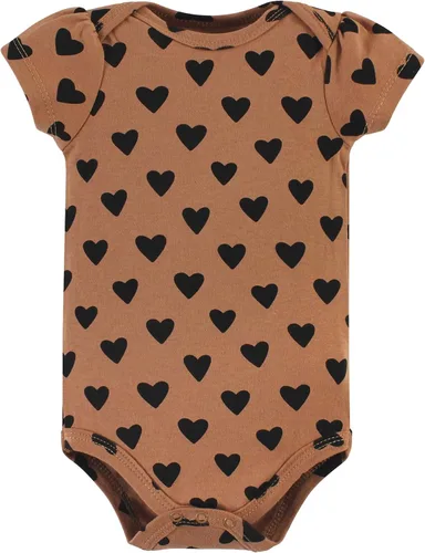 Vista 37 de Hudson Baby baby-girls Cotton Bodysuits 3-pack