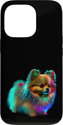 Vista 10 de Funda para iPhone 16 con diseño de raza de cachorro de Pomerania para mujeres o niñas