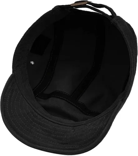Vista 6 de Croogo Gorra de béisbol de ala corta de 5 paneles gorra de béisbol suave y corta para camionero gorra de ala plana gorra de árbitro para papá