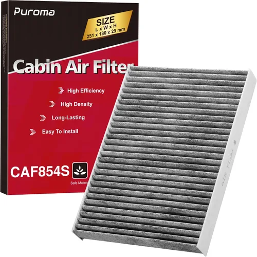 Vista 11 de Puroma Filtro de aire de cabina Carbón activado para CP930 CF10930 CAF1869P