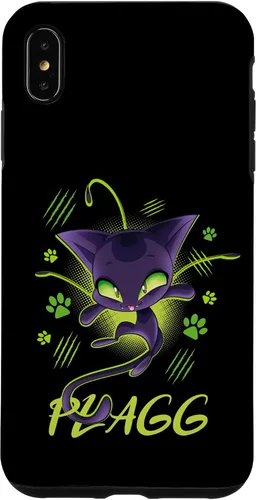 Vista 10 de iPhone 13 Miraculous Ladybug Kwamis Collection con funda Plagg