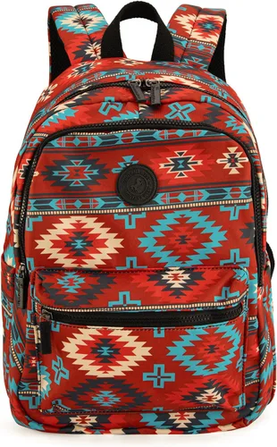 Vista 11 de Montana West - Mochila para mujeres, bolso de viaje occidental, mochila casual, mochila de día para portátil, universidad, Mediana
