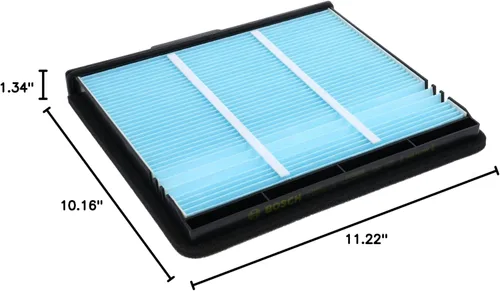 Vista 6 de Bosch Automotive 6048C - Filtro de aire de habitáculo HEPA para Ford Expedition, F-150, F-250, F-350, F-450, F-550, Super Duty, Lincoln Blackwood
