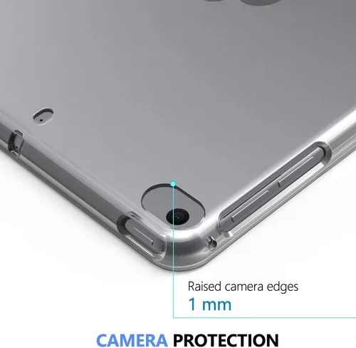Vista 5 de Puxicu Funda para iPad mini 5 / Mini 4 / Mini 3 / Mini 2 / Mini 1, diseño delgado y suave TPU funda protectora para iPad mini 7.9 pulgadas tablet