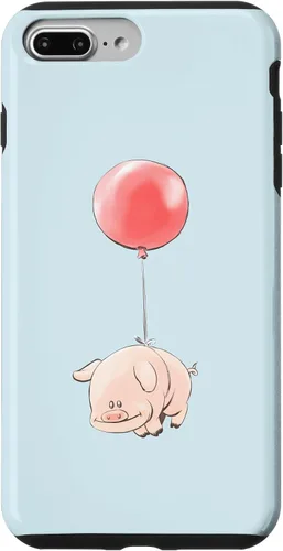 Vista 12 de Adorable Pig Flying Design Whimsical Piglet with Wings Case for iPhone 17