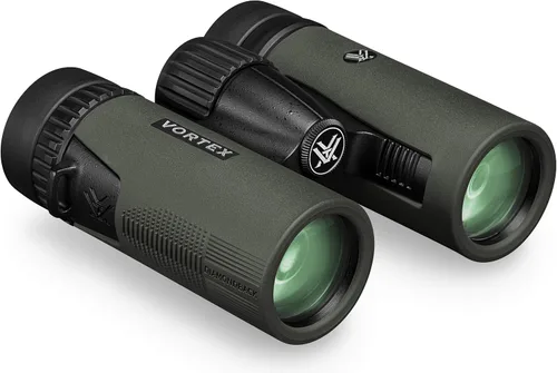 Vista 10 de Vortex Optics Diamondback HD 8x28 - Prismáticos - Sistema óptico HD, agarre antideslizante, impermeable, a prueba de niebla, a prueba de golpes