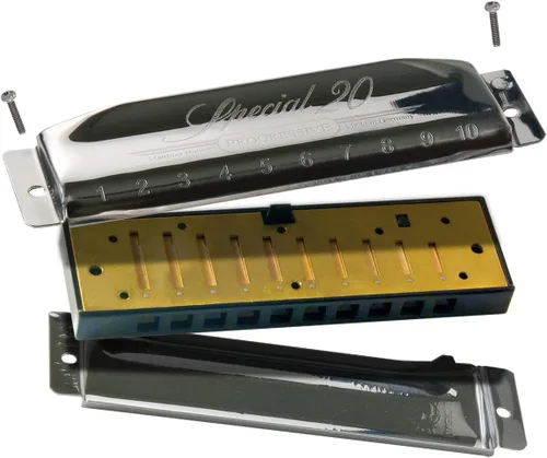 Vista 6 de Harmonica Hohner Inc. 560BX BF Special Twenty., Multi-Coloured
