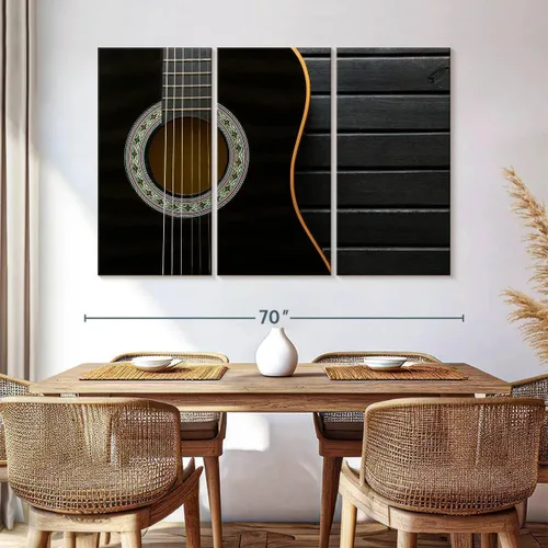 Vista 89 de Elephant Stock BW - Reproductor de discos de vinilo para pared, lienzo horizontal, decoración de pared de sala de estar de 3 piezas, impresión
