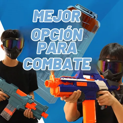 Vista 6 de EKIND 18 clips de dardos compatibles con cargadores Nerf Elite, clip de munición de dardos suave de recarga rápida para pistolas de juguete Nerf