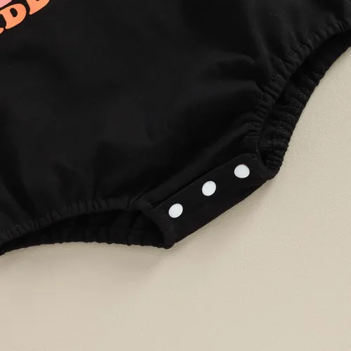 Vista 6 de Ropa de bebé para niña con cuello redondo, sudadera de manga larga, ropa de invierno