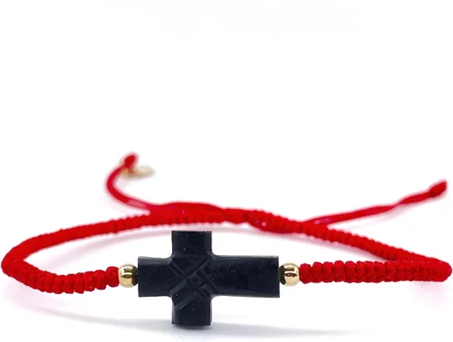 Vista 17 de Red String Protection Bracelet for Women Against Evil Eye Genuine Jet Stone Azabache Contra el Mal de Ojo