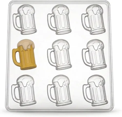 Vista 7 de Taza de cerveza pequeño molde de caramelo de chocolate 1228