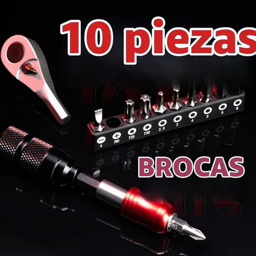 Vista 3 de EMERK Kit de herramientas de reparación de bicicletas: kit de herramientas múltiples para bicicleta con mini bomba, herramienta reversible