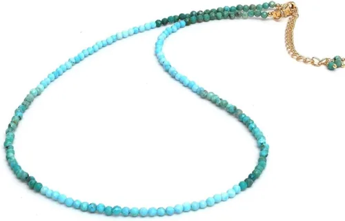 Vista 14 de Gempires - Gargantilla de cristal curativo hecha a mano, hipoalergénica, chapada en oro de 18 pulgadas, elegante joyería de uso diario
