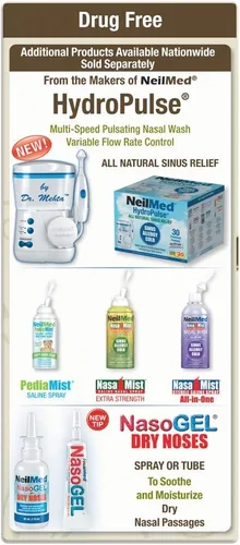 Vista 6 de NeilMed Kit de enjuague sinusal con xilitol, 50 unidades (paquete de 1)