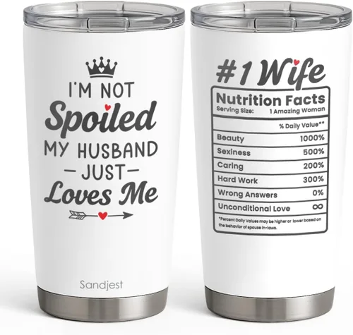 Vista 27 de SANDJEST Vaso de baloncesto con aislamiento de acero inoxidable de 20 onzas, taza de café de viaje, vasos deportivos, regalos para amantes