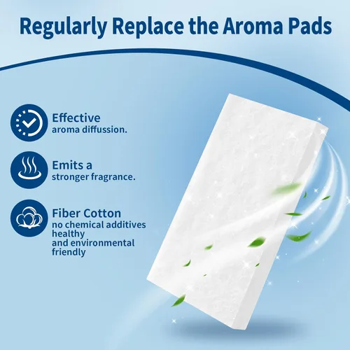 Vista 3 de Paquete de 30 almohadillas de aroma humidificador sin perfume, filtros de repuesto compatibles con Frida Baby 3 en 1 humidificador de llenado