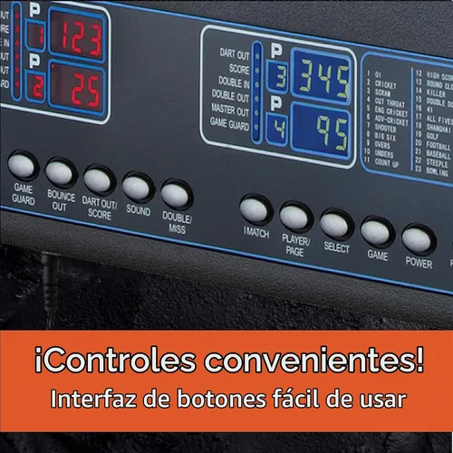 Vista 10 de Fat Cat Electronx Diana electrónica de punta suave con gabinete.