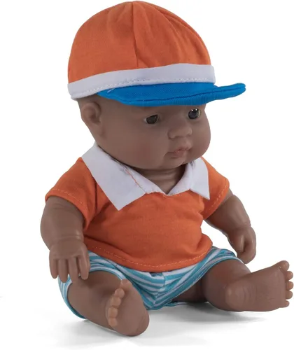 Vista 4 de Miniland Muñeca Niño Hispano 8 1/4'' (Caja) - Hecho en España, Anotomicamente Correcto, Calidad, Inclusión