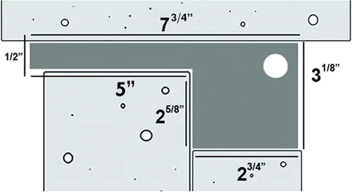 Vista 4 de HALF OFF PONDS Derrame de acrílico iluminado elegante de 12" con cambio de color - SE12CC-HOP Construcción acrílica, control remoto, entrada