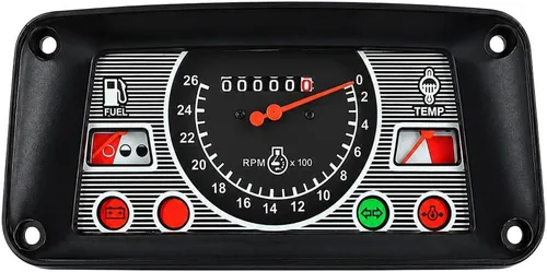 Vista 2 de Manómetro con medidor de combustible, tacómetro compatible con Ford/New Holland 4110