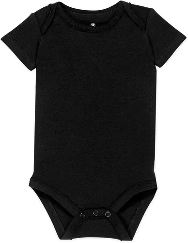 Vista 2 de HonestBaby Multipack unisex de manga corta para bebé, 100% algodón orgánico