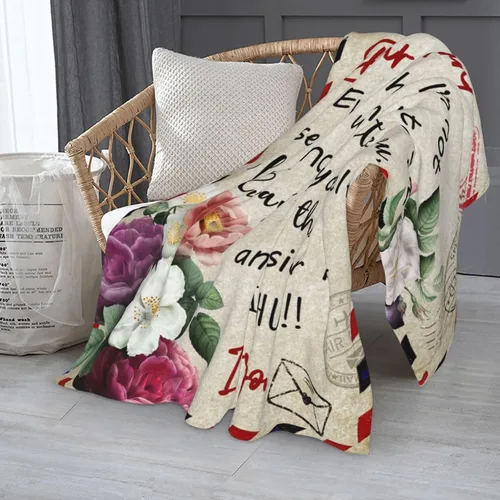 Vista 3 de Manta de regalos para tía, regalos de la mejor tía del mundo, para tías de sobrina/sobrino, manta de 60 x 50 pulgadas