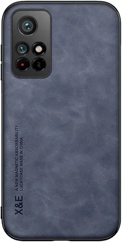 Vista 6 de Kepuch Funda Silklike para Redmi Note 11 5G (China)/Note 11T 5G, Poco M4 Pro 5G - Cubierta De Parachoques Placa De Metal Incorporada Para Redmi Note