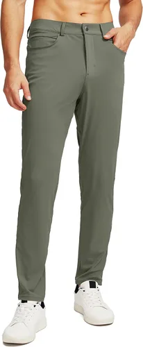 Vista 16 de G Gradual - Pantalones de golf elásticos para hombre con 6 bolsillos, ajustados, pantalones de vestir para hombre, para viajes, casuales, de trabajo
