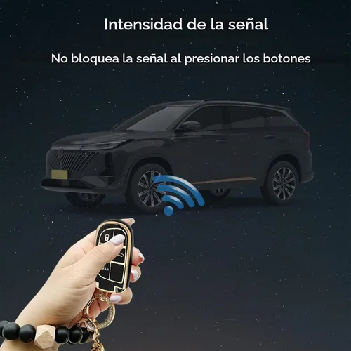 Vista 3 de para llavero de Jeep, funda protectora completa de silicona suave compatible con Grand Cherokee Renegade Chrysler Dodge Charge Durango Challenger