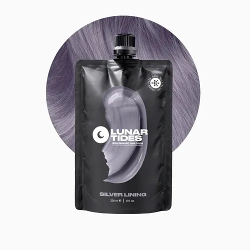 Vista 48 de Lunar Tides - Color de cabello semipermanente (43 colores) (Violeta oscuro, 4 onzas líquidas)