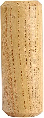 Vista 2 de Alnicov Instrumento de percusión de martillo de arena,Maracas de ritmo natural de madera,Adecuado para el rendimiento de Kahun Drum Guitar Ukelele