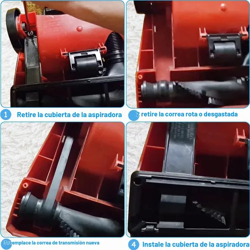Vista 3 de Correas de vacío para Eureka Power Speed Vacuum Part E0205 Belt NEU180