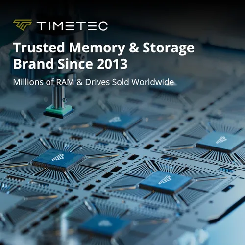 Vista 6 de Timetec 256 GBx2 (paquete de 2) SSD NVMe PCIe Gen3x4 8Gb/s M.2 2280 3D NAND TLC 150TBW caché SLC de alto rendimiento Velocidad de lectura/escritura