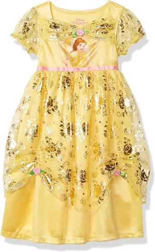 Vista 10 de Disney Vestido de fantasía de princesa para niña pequeña